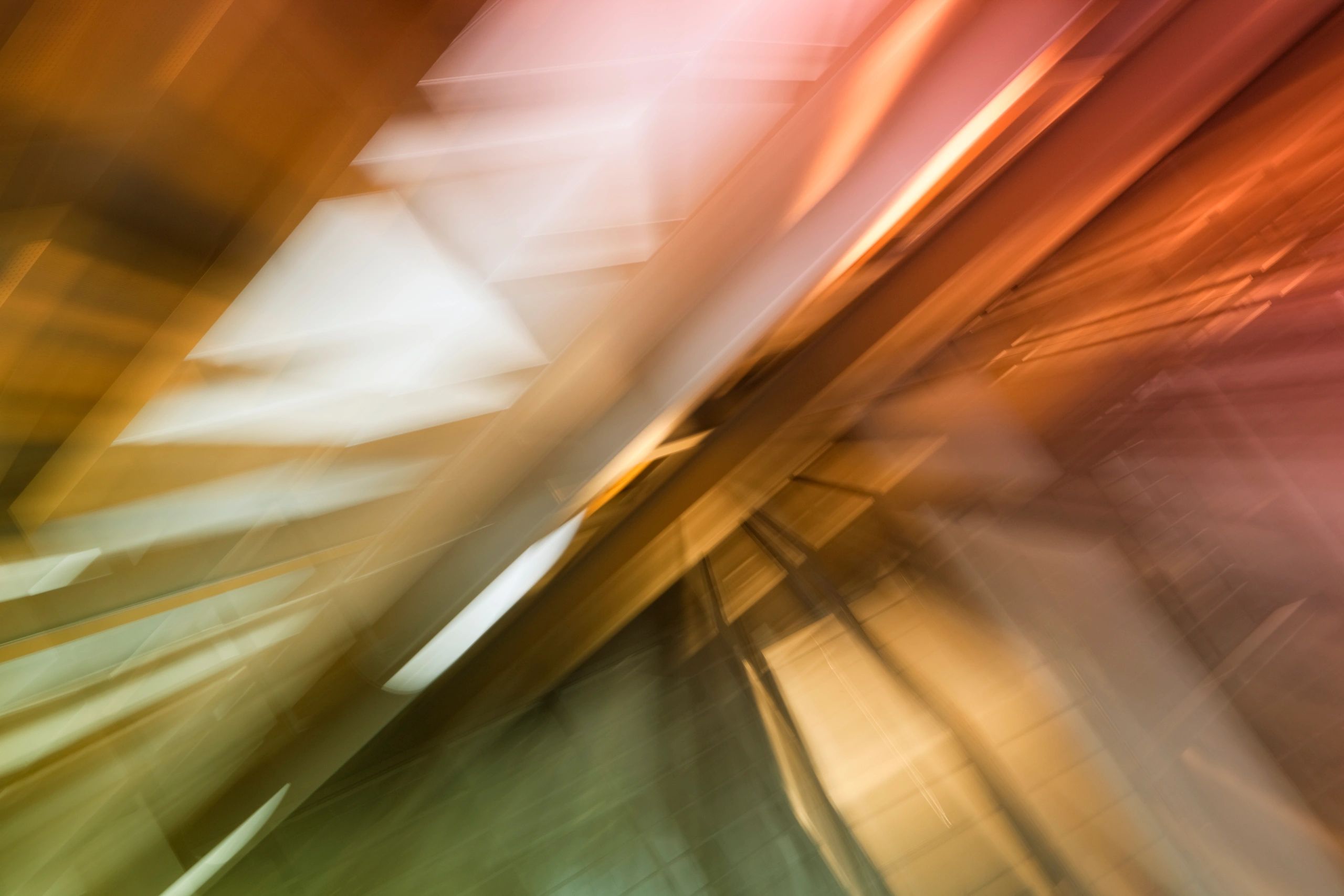 Abstract light-filled architectural detail
